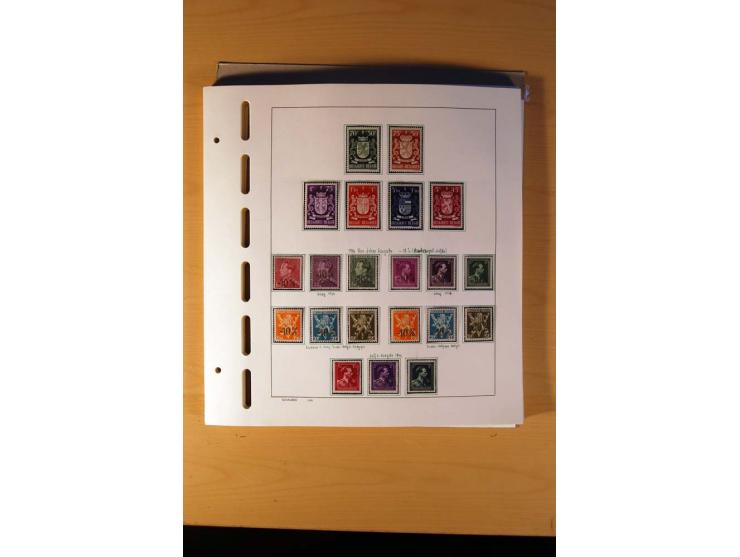 1849/1980, sehr schöne ungebrauchte, postfrische und gestempelte Sammlung mit einer Vielzahl an guten Werten, dabei Mi.-Nr. 3