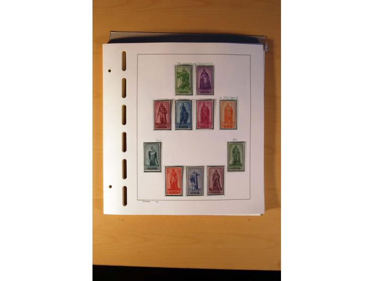1849/1980, sehr schöne ungebrauchte, postfrische und gestempelte Sammlung mit einer Vielzahl an guten Werten, dabei Mi.-Nr. 3