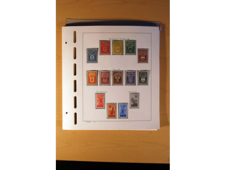 1849/1980, sehr schöne ungebrauchte, postfrische und gestempelte Sammlung mit einer Vielzahl an guten Werten, dabei Mi.-Nr. 3