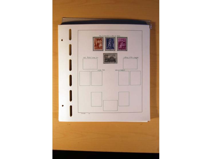 1849/1980, sehr schöne ungebrauchte, postfrische und gestempelte Sammlung mit einer Vielzahl an guten Werten, dabei Mi.-Nr. 3