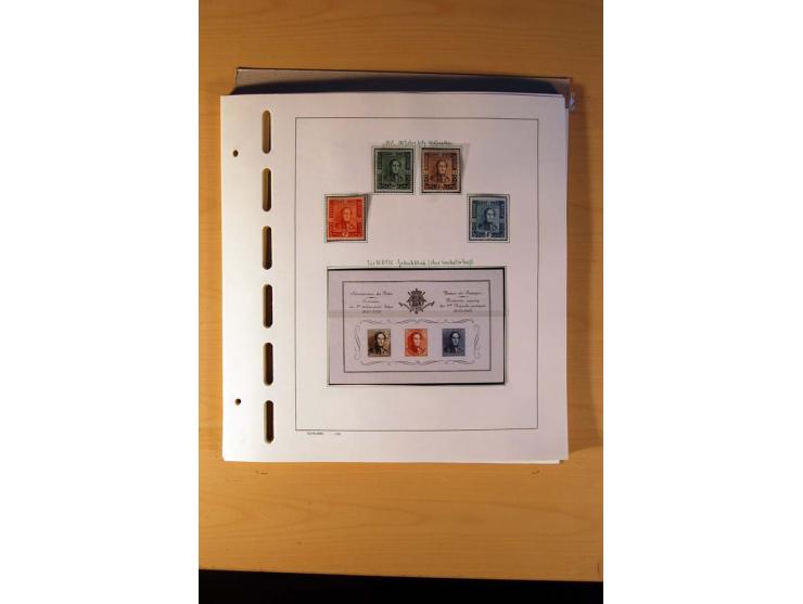 1849/1980, sehr schöne ungebrauchte, postfrische und gestempelte Sammlung mit einer Vielzahl an guten Werten, dabei Mi.-Nr. 3