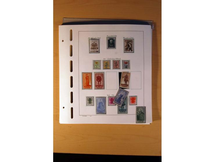 1849/1980, sehr schöne ungebrauchte, postfrische und gestempelte Sammlung mit einer Vielzahl an guten Werten, dabei Mi.-Nr. 3
