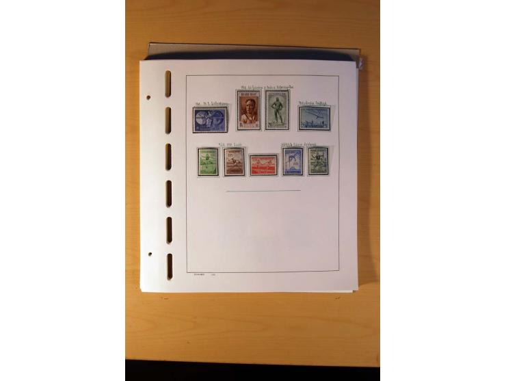 1849/1980, sehr schöne ungebrauchte, postfrische und gestempelte Sammlung mit einer Vielzahl an guten Werten, dabei Mi.-Nr. 3