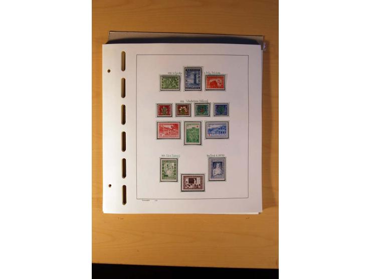 1849/1980, sehr schöne ungebrauchte, postfrische und gestempelte Sammlung mit einer Vielzahl an guten Werten, dabei Mi.-Nr. 3