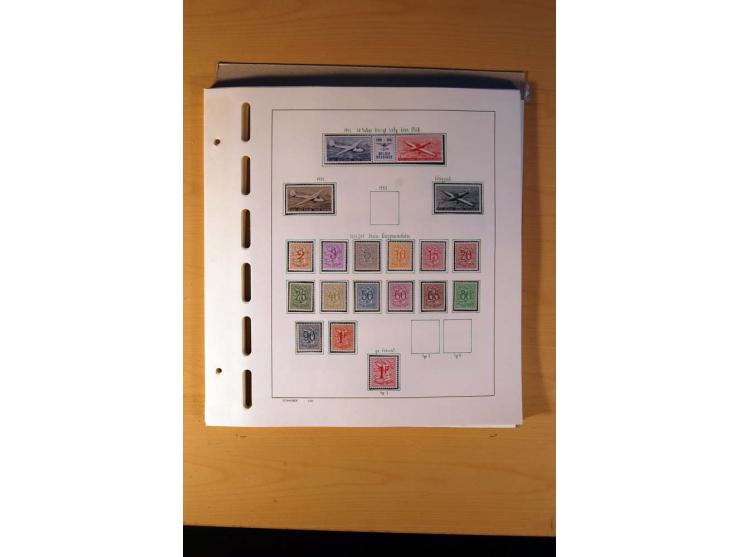 1849/1980, sehr schöne ungebrauchte, postfrische und gestempelte Sammlung mit einer Vielzahl an guten Werten, dabei Mi.-Nr. 3