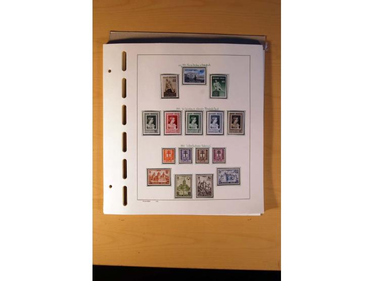 1849/1980, sehr schöne ungebrauchte, postfrische und gestempelte Sammlung mit einer Vielzahl an guten Werten, dabei Mi.-Nr. 3