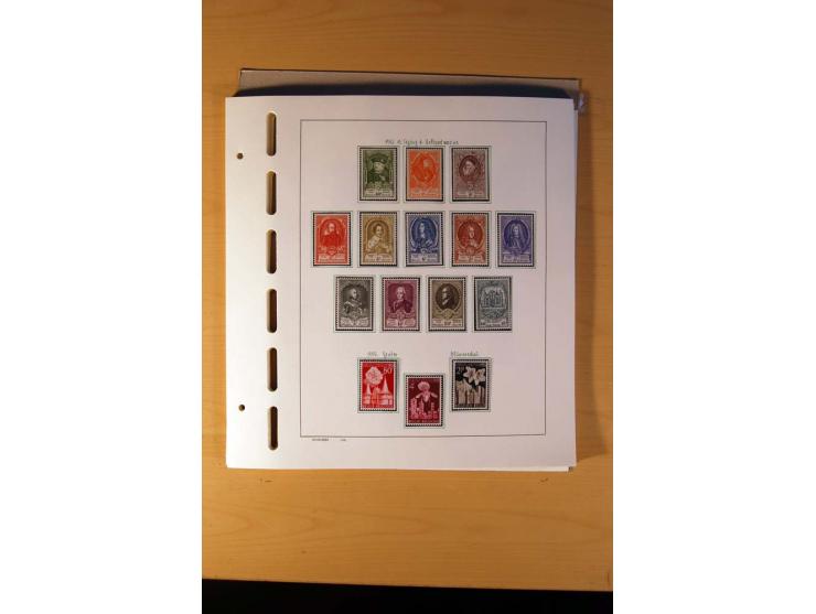 1849/1980, sehr schöne ungebrauchte, postfrische und gestempelte Sammlung mit einer Vielzahl an guten Werten, dabei Mi.-Nr. 3