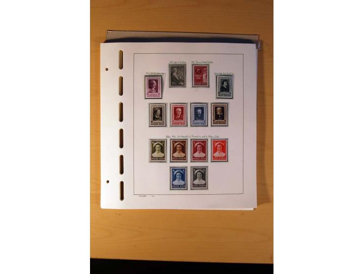 1849/1980, sehr schöne ungebrauchte, postfrische und gestempelte Sammlung mit einer Vielzahl an guten Werten, dabei Mi.-Nr. 3