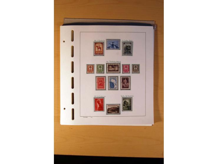 1849/1980, sehr schöne ungebrauchte, postfrische und gestempelte Sammlung mit einer Vielzahl an guten Werten, dabei Mi.-Nr. 3