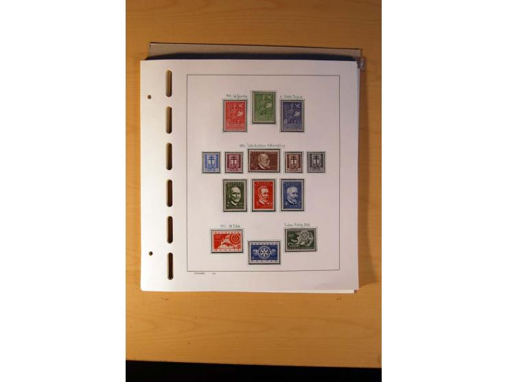 1849/1980, sehr schöne ungebrauchte, postfrische und gestempelte Sammlung mit einer Vielzahl an guten Werten, dabei Mi.-Nr. 3