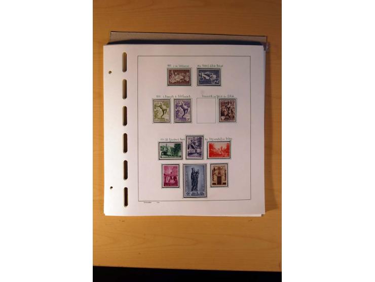 1849/1980, sehr schöne ungebrauchte, postfrische und gestempelte Sammlung mit einer Vielzahl an guten Werten, dabei Mi.-Nr. 3