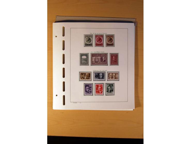 1849/1980, sehr schöne ungebrauchte, postfrische und gestempelte Sammlung mit einer Vielzahl an guten Werten, dabei Mi.-Nr. 3