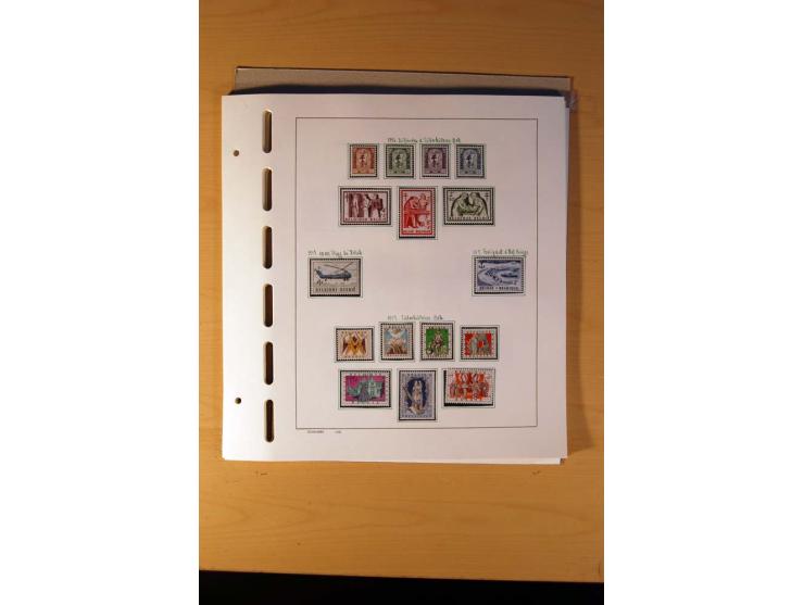 1849/1980, sehr schöne ungebrauchte, postfrische und gestempelte Sammlung mit einer Vielzahl an guten Werten, dabei Mi.-Nr. 3