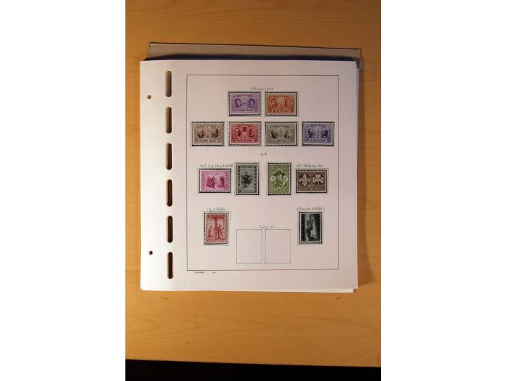 1849/1980, sehr schöne ungebrauchte, postfrische und gestempelte Sammlung mit einer Vielzahl an guten Werten, dabei Mi.-Nr. 3