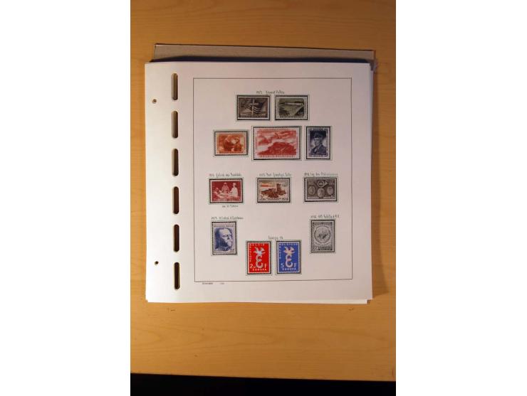 1849/1980, sehr schöne ungebrauchte, postfrische und gestempelte Sammlung mit einer Vielzahl an guten Werten, dabei Mi.-Nr. 3