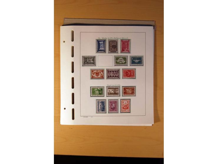 1849/1980, sehr schöne ungebrauchte, postfrische und gestempelte Sammlung mit einer Vielzahl an guten Werten, dabei Mi.-Nr. 3