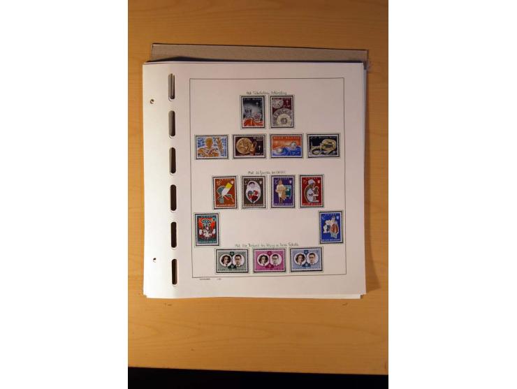 1849/1980, sehr schöne ungebrauchte, postfrische und gestempelte Sammlung mit einer Vielzahl an guten Werten, dabei Mi.-Nr. 3
