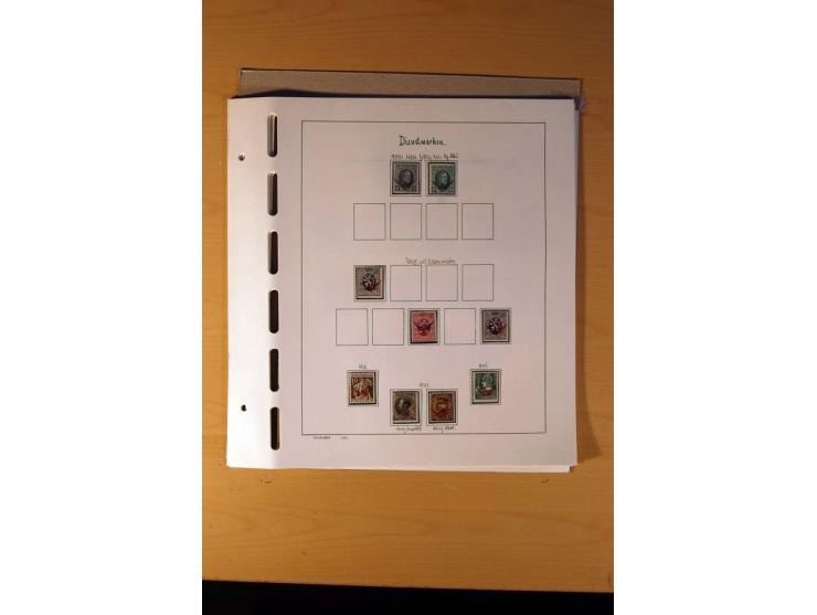 1849/1980, sehr schöne ungebrauchte, postfrische und gestempelte Sammlung mit einer Vielzahl an guten Werten, dabei Mi.-Nr. 3