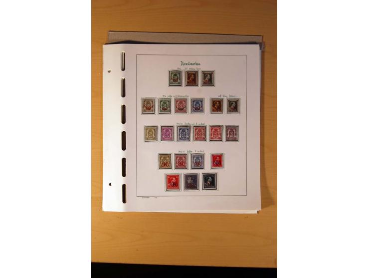 1849/1980, sehr schöne ungebrauchte, postfrische und gestempelte Sammlung mit einer Vielzahl an guten Werten, dabei Mi.-Nr. 3