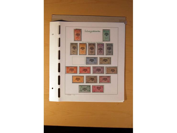 1849/1980, sehr schöne ungebrauchte, postfrische und gestempelte Sammlung mit einer Vielzahl an guten Werten, dabei Mi.-Nr. 3