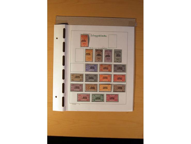1849/1980, sehr schöne ungebrauchte, postfrische und gestempelte Sammlung mit einer Vielzahl an guten Werten, dabei Mi.-Nr. 3