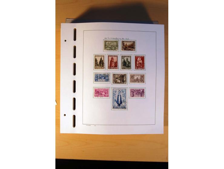 1849/1980, sehr schöne ungebrauchte, postfrische und gestempelte Sammlung mit einer Vielzahl an guten Werten, dabei Mi.-Nr. 3