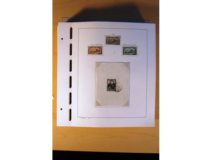 1849/1980, sehr schöne ungebrauchte, postfrische und gestempelte Sammlung mit einer Vielzahl an guten Werten, dabei Mi.-Nr. 3