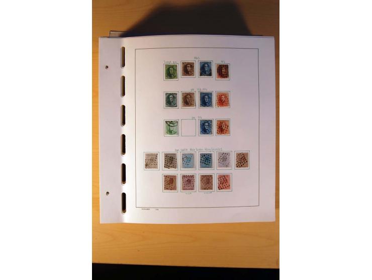 1849/1980, sehr schöne ungebrauchte, postfrische und gestempelte Sammlung mit einer Vielzahl an guten Werten, dabei Mi.-Nr. 3