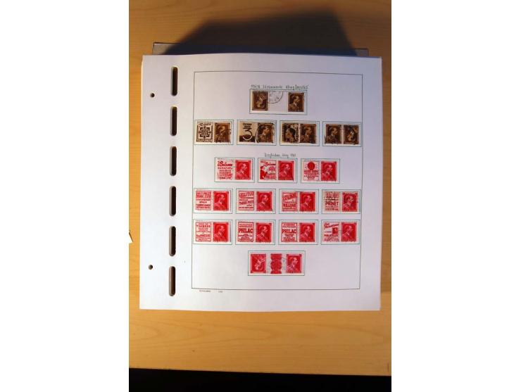 1849/1980, sehr schöne ungebrauchte, postfrische und gestempelte Sammlung mit einer Vielzahl an guten Werten, dabei Mi.-Nr. 3