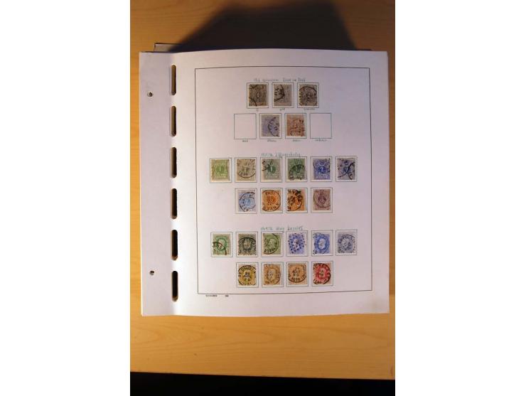 1849/1980, sehr schöne ungebrauchte, postfrische und gestempelte Sammlung mit einer Vielzahl an guten Werten, dabei Mi.-Nr. 3