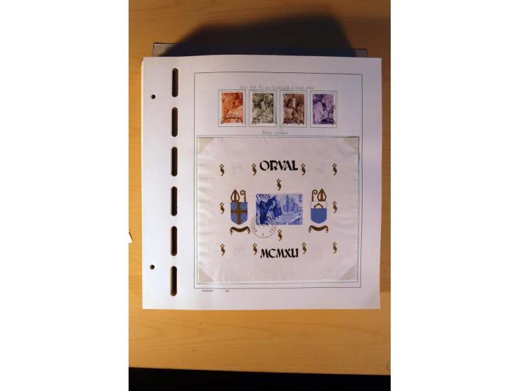 1849/1980, sehr schöne ungebrauchte, postfrische und gestempelte Sammlung mit einer Vielzahl an guten Werten, dabei Mi.-Nr. 3
