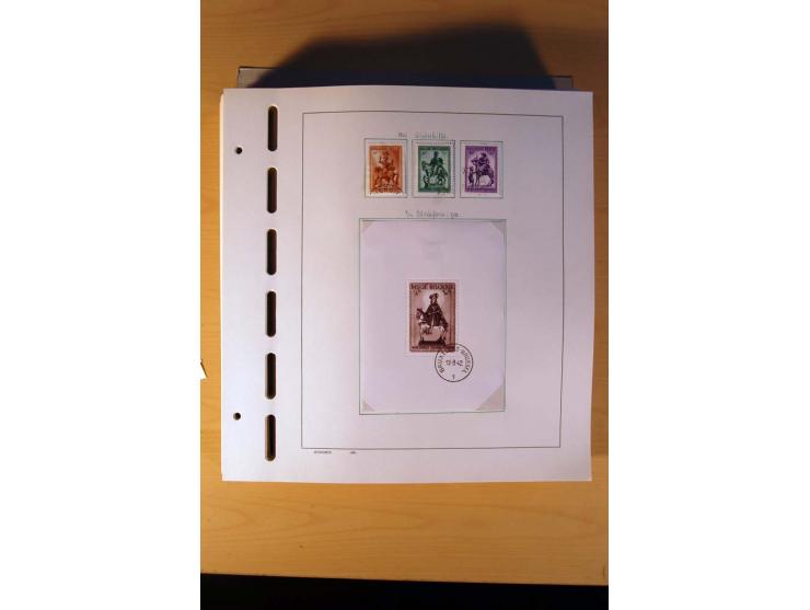 1849/1980, sehr schöne ungebrauchte, postfrische und gestempelte Sammlung mit einer Vielzahl an guten Werten, dabei Mi.-Nr. 3