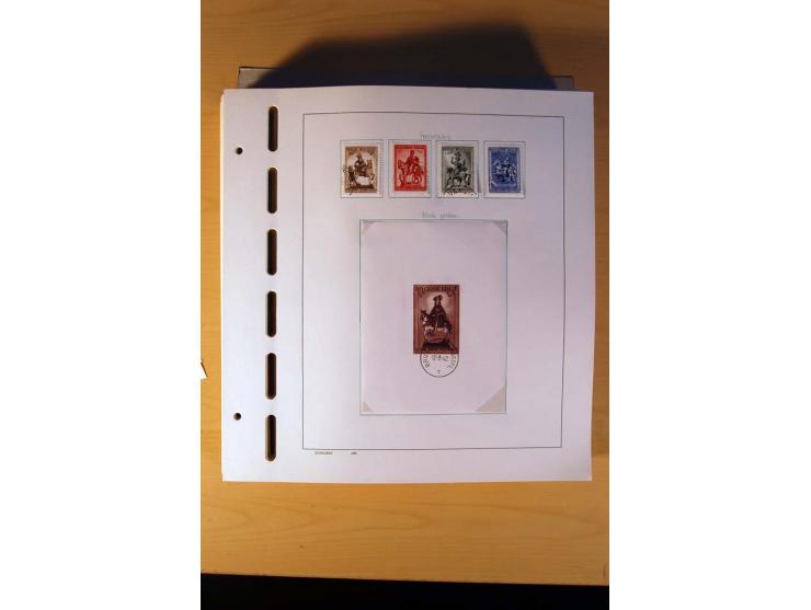 1849/1980, sehr schöne ungebrauchte, postfrische und gestempelte Sammlung mit einer Vielzahl an guten Werten, dabei Mi.-Nr. 3