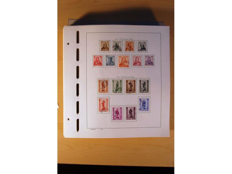 1849/1980, sehr schöne ungebrauchte, postfrische und gestempelte Sammlung mit einer Vielzahl an guten Werten, dabei Mi.-Nr. 3