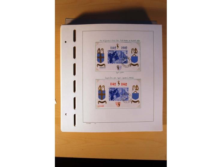 1849/1980, sehr schöne ungebrauchte, postfrische und gestempelte Sammlung mit einer Vielzahl an guten Werten, dabei Mi.-Nr. 3