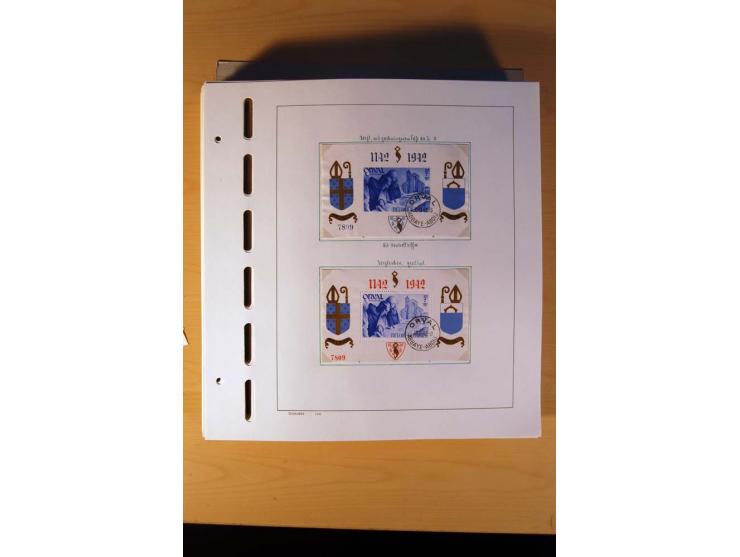 1849/1980, sehr schöne ungebrauchte, postfrische und gestempelte Sammlung mit einer Vielzahl an guten Werten, dabei Mi.-Nr. 3