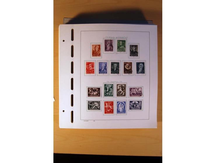 1849/1980, sehr schöne ungebrauchte, postfrische und gestempelte Sammlung mit einer Vielzahl an guten Werten, dabei Mi.-Nr. 3