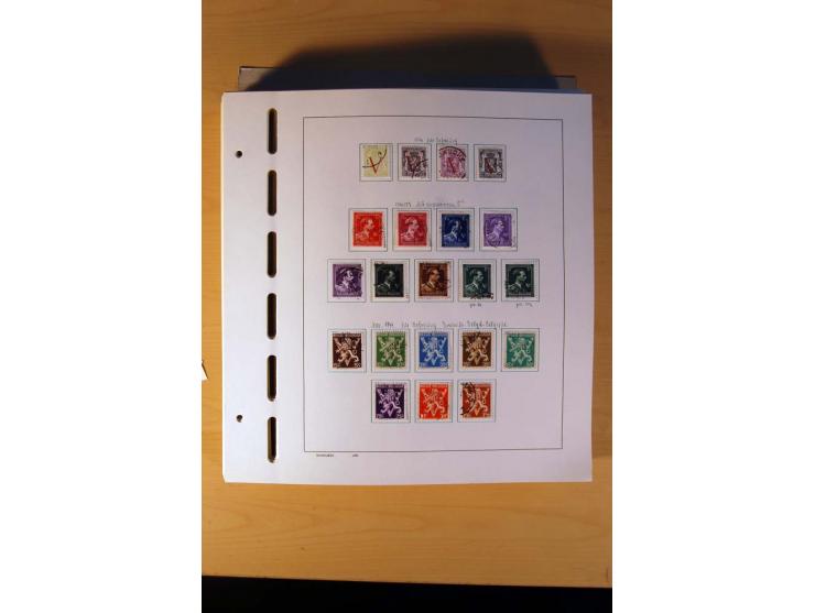 1849/1980, sehr schöne ungebrauchte, postfrische und gestempelte Sammlung mit einer Vielzahl an guten Werten, dabei Mi.-Nr. 3