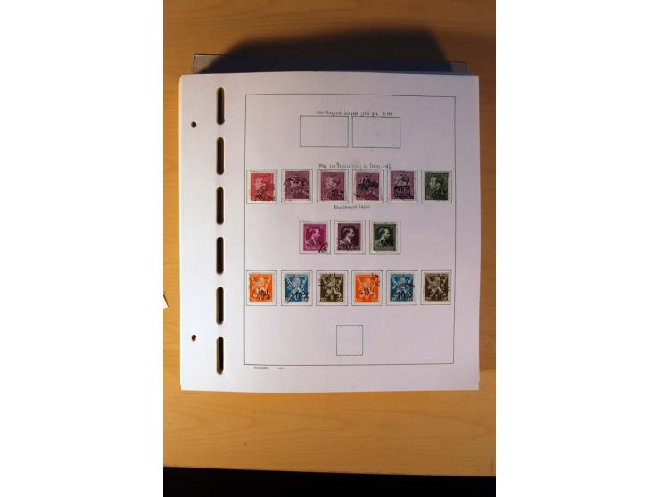 1849/1980, sehr schöne ungebrauchte, postfrische und gestempelte Sammlung mit einer Vielzahl an guten Werten, dabei Mi.-Nr. 3