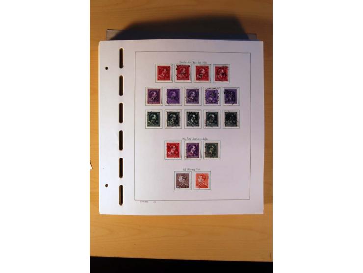 1849/1980, sehr schöne ungebrauchte, postfrische und gestempelte Sammlung mit einer Vielzahl an guten Werten, dabei Mi.-Nr. 3
