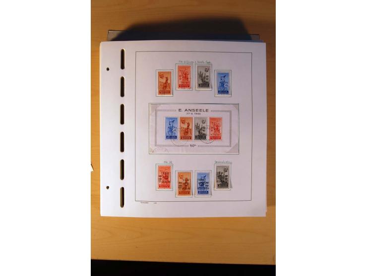 1849/1980, sehr schöne ungebrauchte, postfrische und gestempelte Sammlung mit einer Vielzahl an guten Werten, dabei Mi.-Nr. 3
