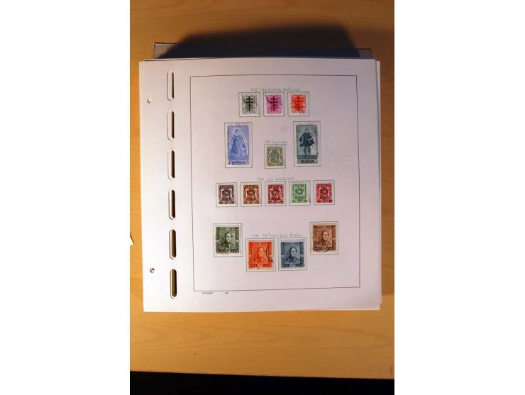 1849/1980, sehr schöne ungebrauchte, postfrische und gestempelte Sammlung mit einer Vielzahl an guten Werten, dabei Mi.-Nr. 3