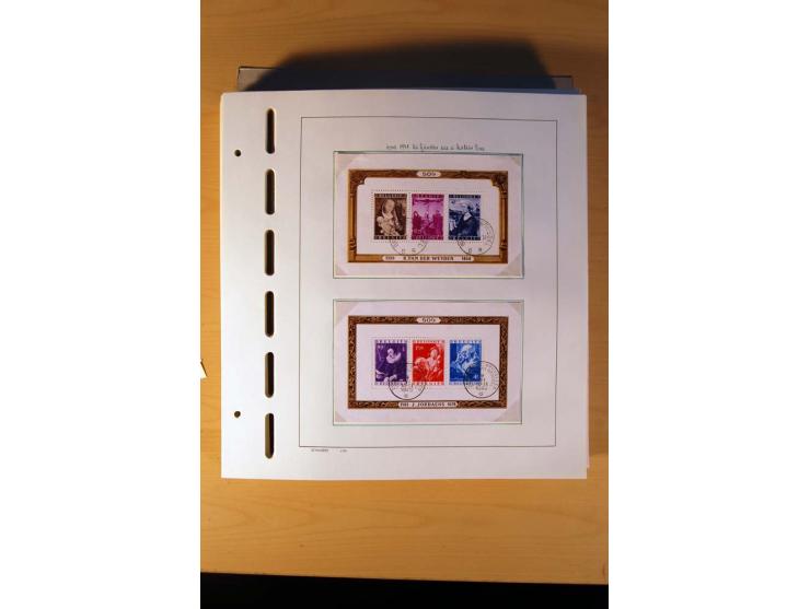 1849/1980, sehr schöne ungebrauchte, postfrische und gestempelte Sammlung mit einer Vielzahl an guten Werten, dabei Mi.-Nr. 3