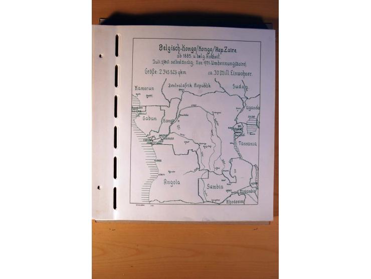 1886/1975, ungebrauchte, postfrische und gestempelte Sammlung mit zusätzlich Kongo-Kinshasa und -Zaire, teils in beiden Erhal