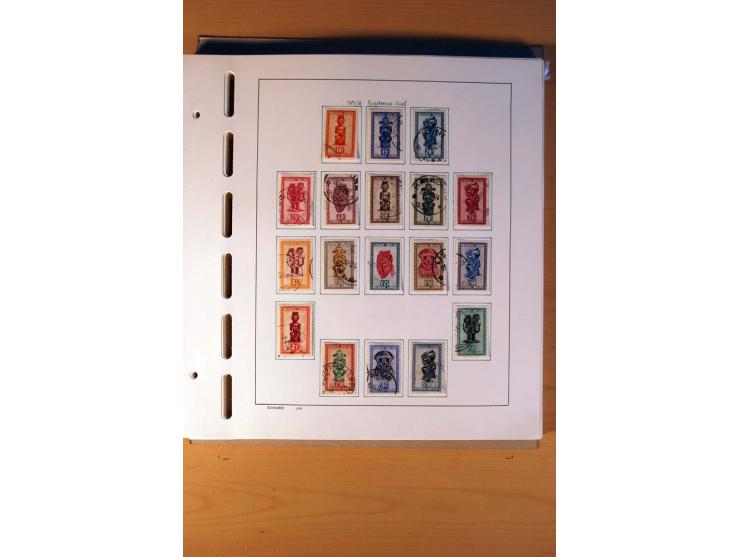 1886/1975, ungebrauchte, postfrische und gestempelte Sammlung mit zusätzlich Kongo-Kinshasa und -Zaire, teils in beiden Erhal