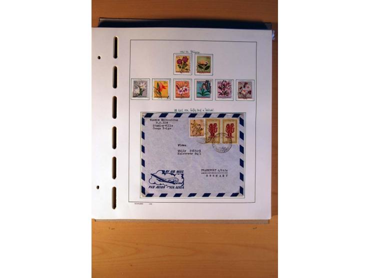 1886/1975, ungebrauchte, postfrische und gestempelte Sammlung mit zusätzlich Kongo-Kinshasa und -Zaire, teils in beiden Erhal
