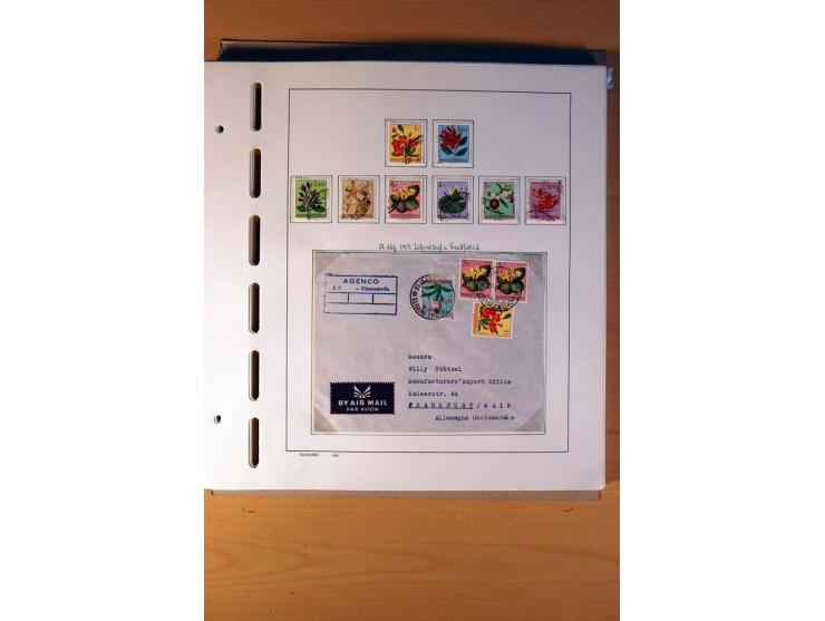 1886/1975, ungebrauchte, postfrische und gestempelte Sammlung mit zusätzlich Kongo-Kinshasa und -Zaire, teils in beiden Erhal