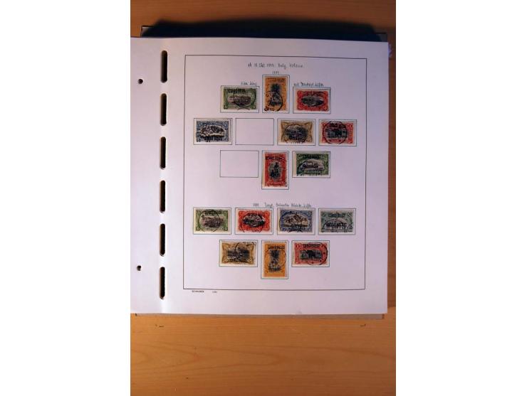 1886/1975, ungebrauchte, postfrische und gestempelte Sammlung mit zusätzlich Kongo-Kinshasa und -Zaire, teils in beiden Erhal