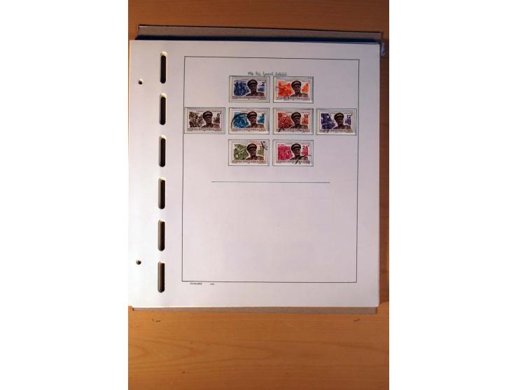 1886/1975, ungebrauchte, postfrische und gestempelte Sammlung mit zusätzlich Kongo-Kinshasa und -Zaire, teils in beiden Erhal