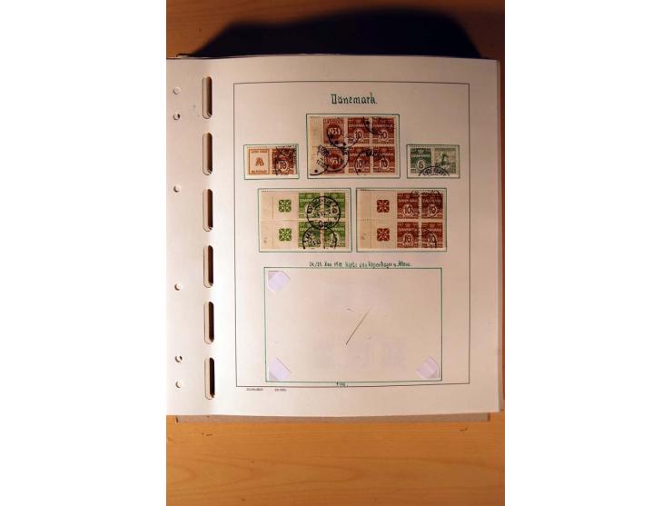 1851/1982, gestempelte kpl. Sammlung mit vielen Unternummern, u.a. Mi.-Nr. 2I und II, Farben, Zähnungen, vielen Zusammendruck